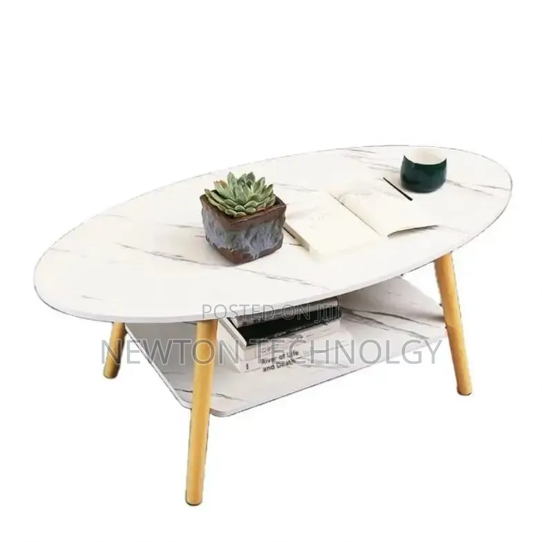 Executive MDF Marble Coffee Table/Bed Side