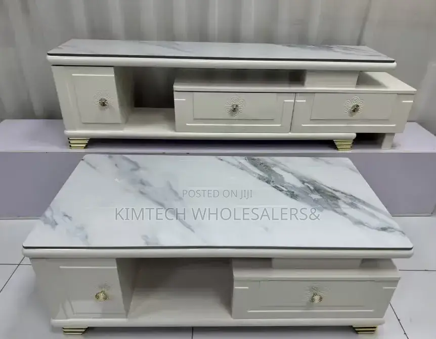 Expandable /Adjustable Matching Coffee Table and TV Stand