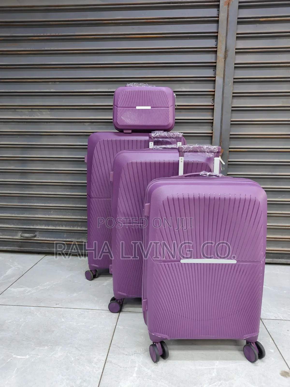 4-Piece Luxury Hard Shell Suitcase Set | Spinner Travel Luggage