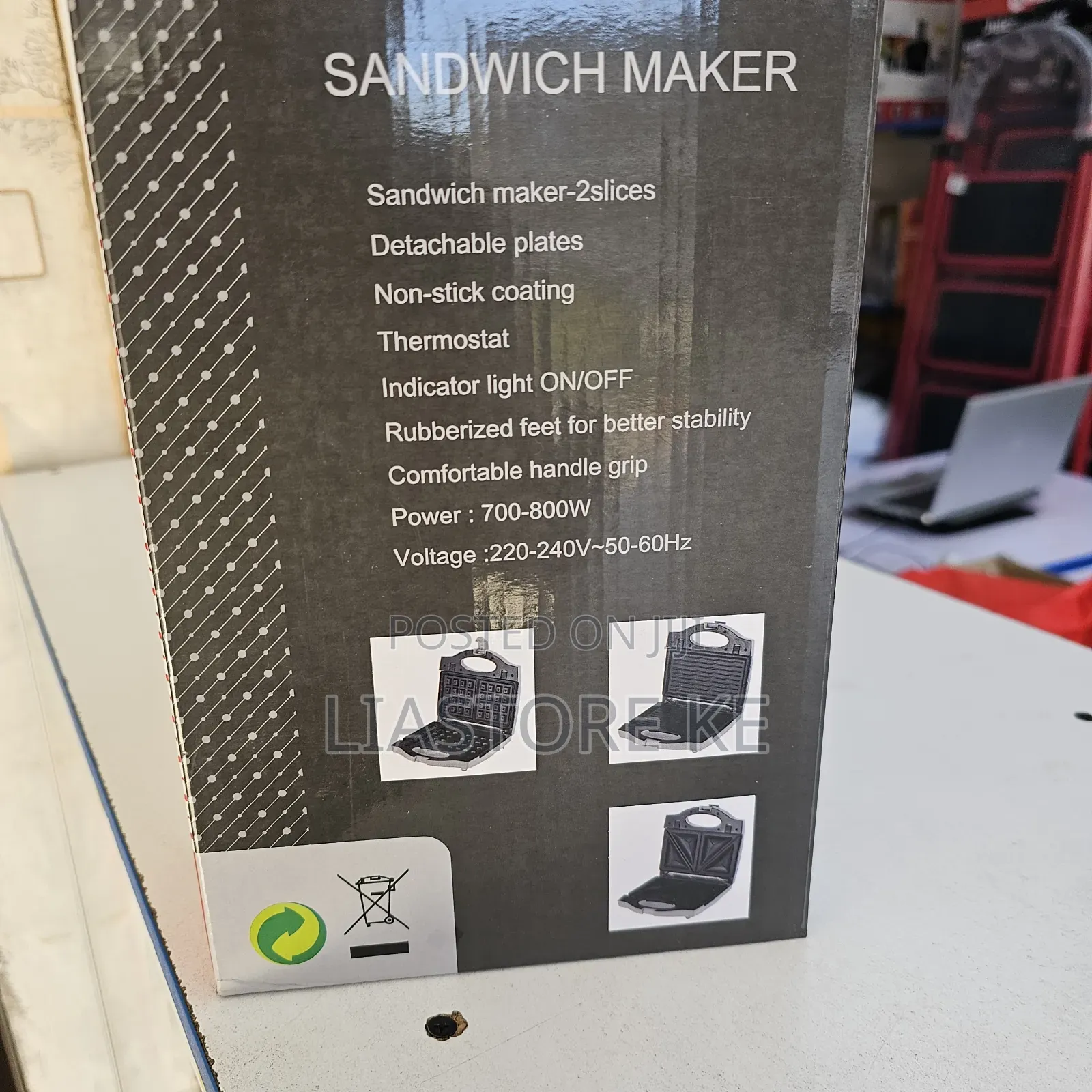 3 in 1 Sandwich Maker (Waffle,grill and Toaster