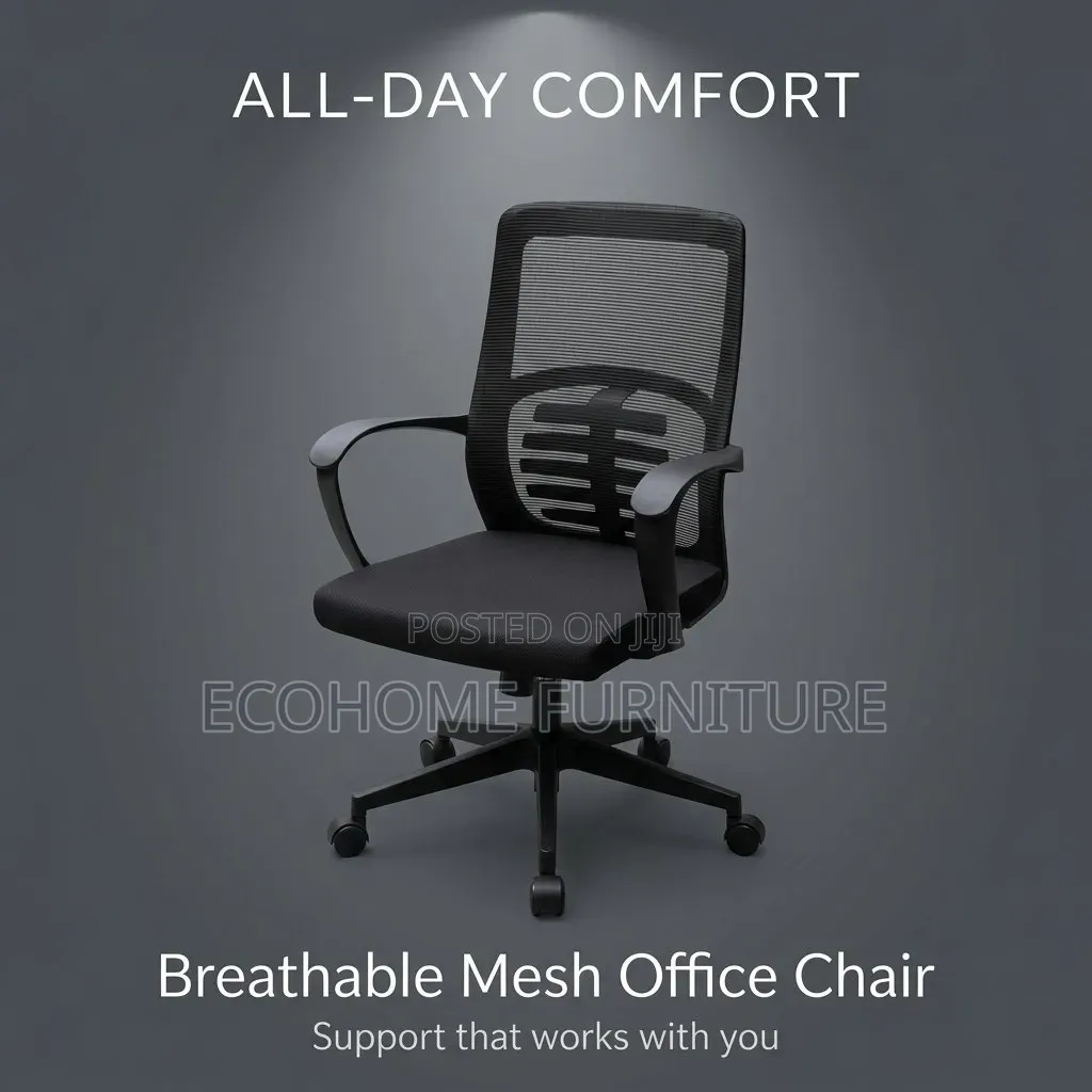 Office Chair – Ergonomic Mesh Back Swivel Chair