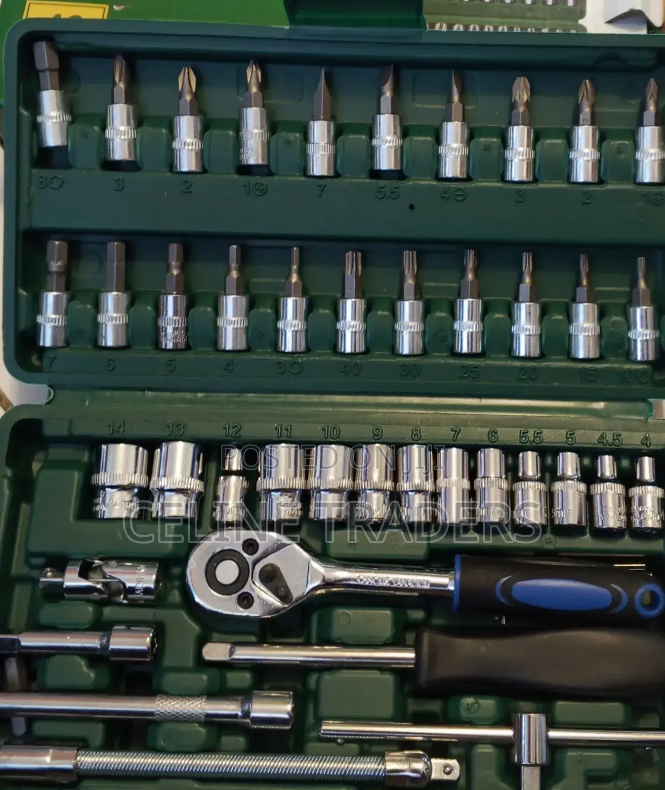 46 PCs Proffesional Srunv Socket Set