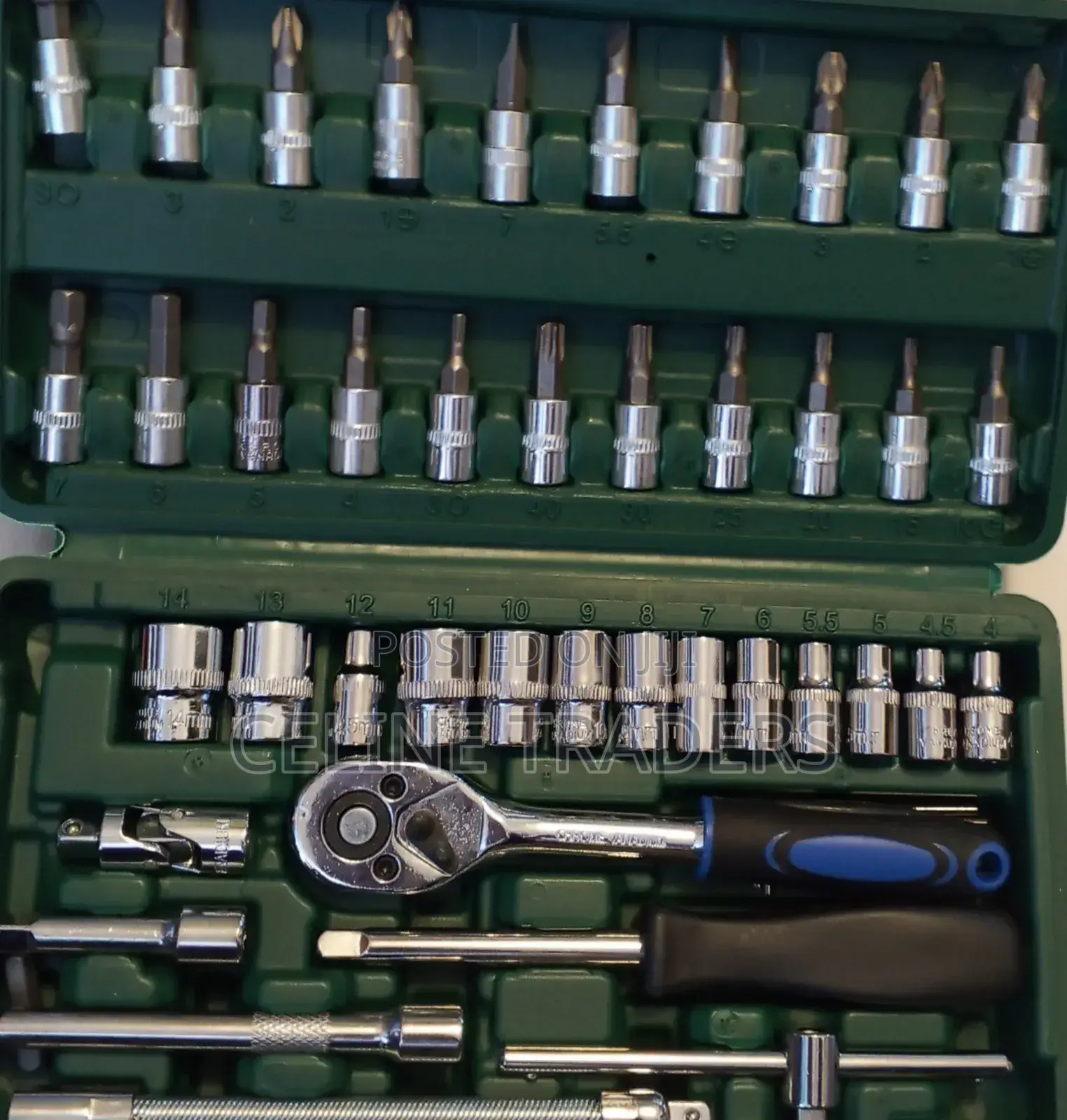 46pcs Srunv Socket Wrench Set