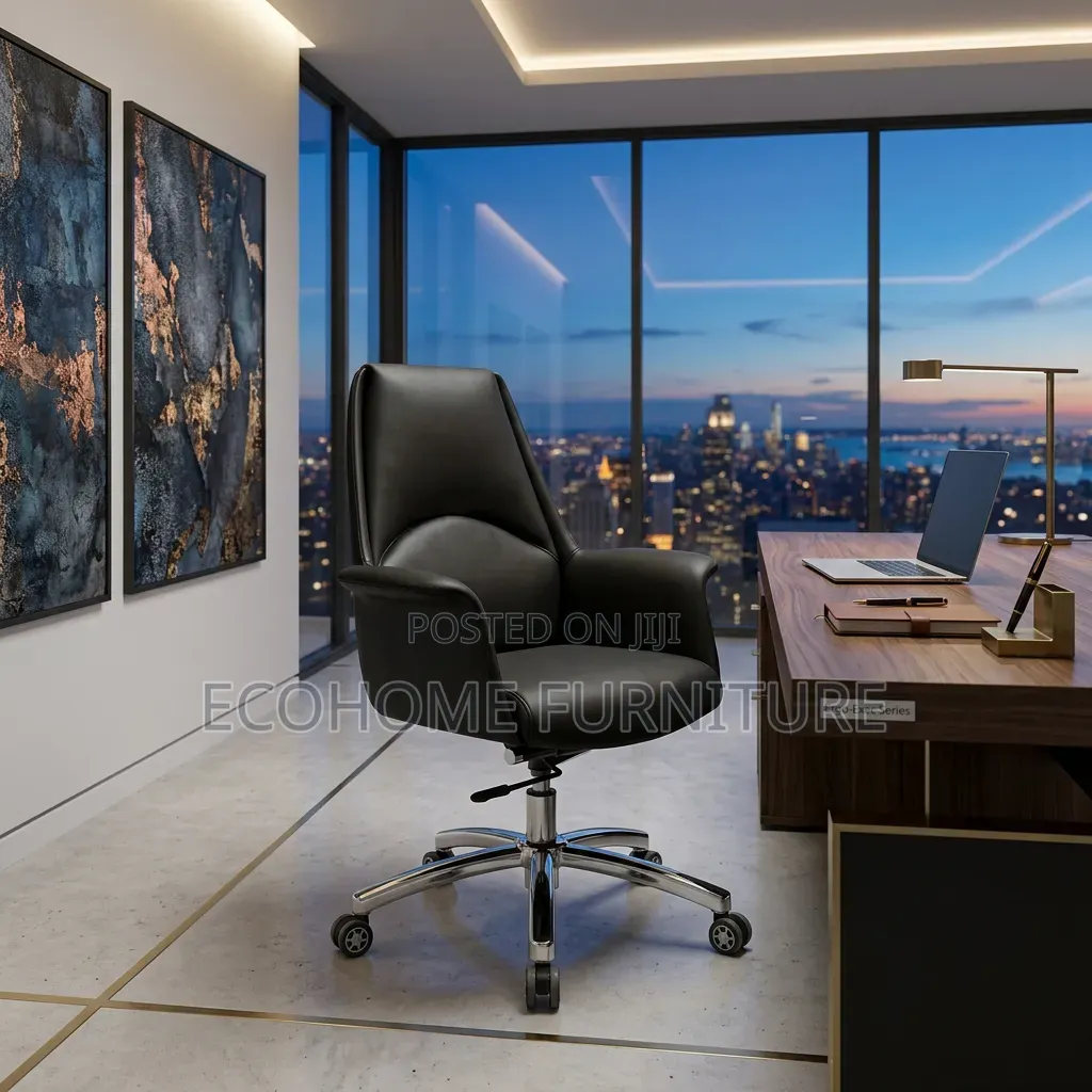 Executive Office Chair – High Back Leather Swivel Chair