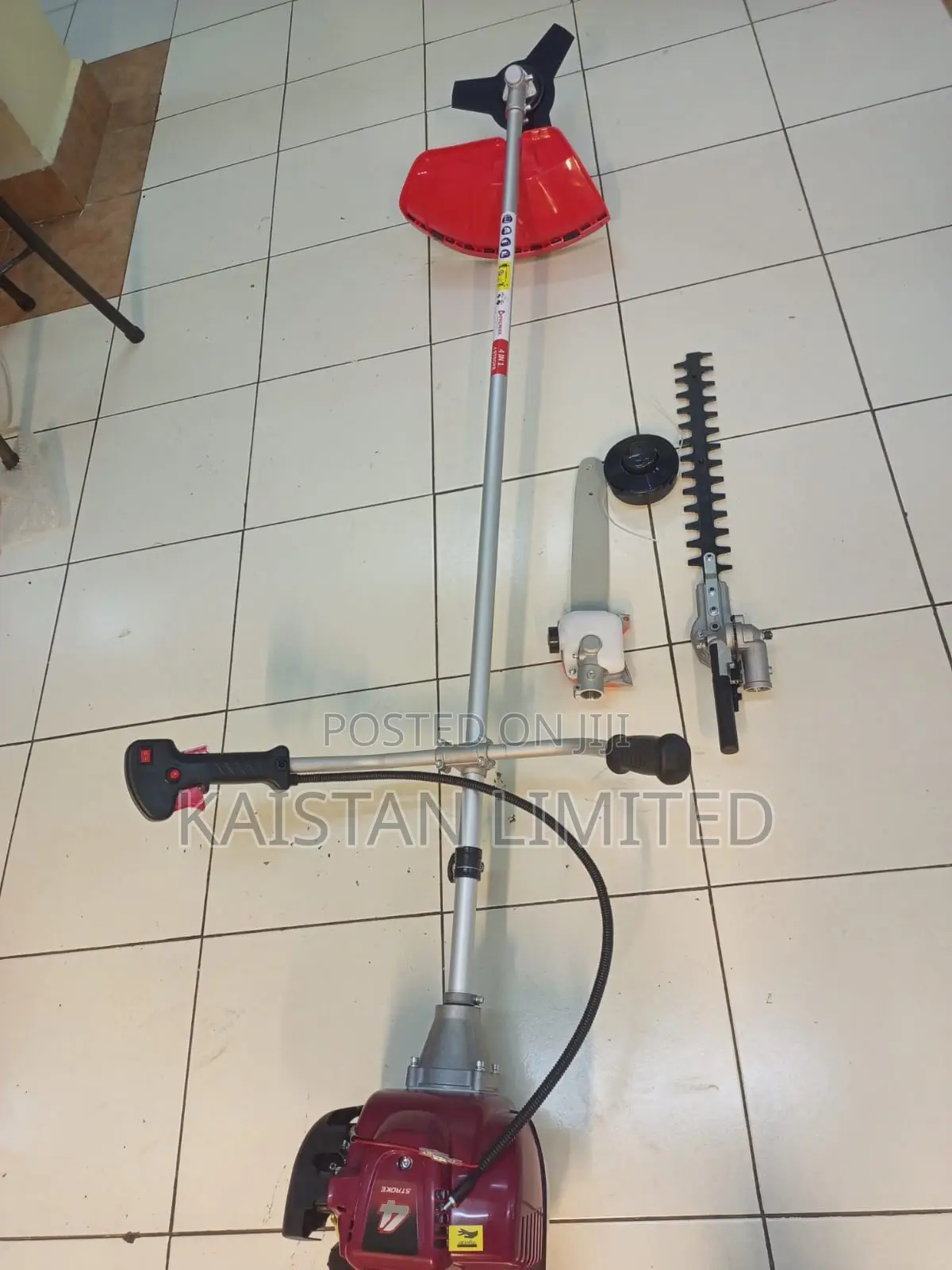 Premier 4-in-1 Powerful 4-Stroke Engine Petrol Grass Weed Cutter