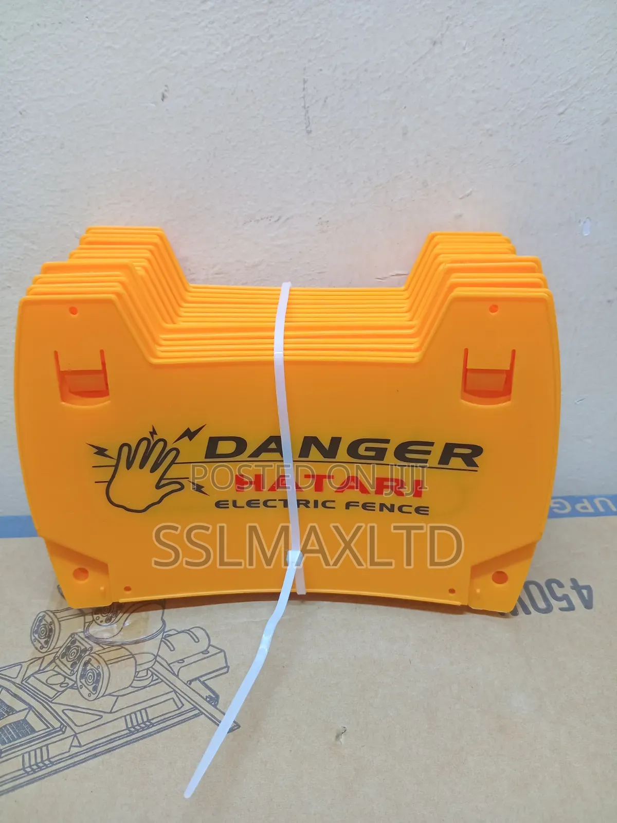 Hatari Warning Sign Imported