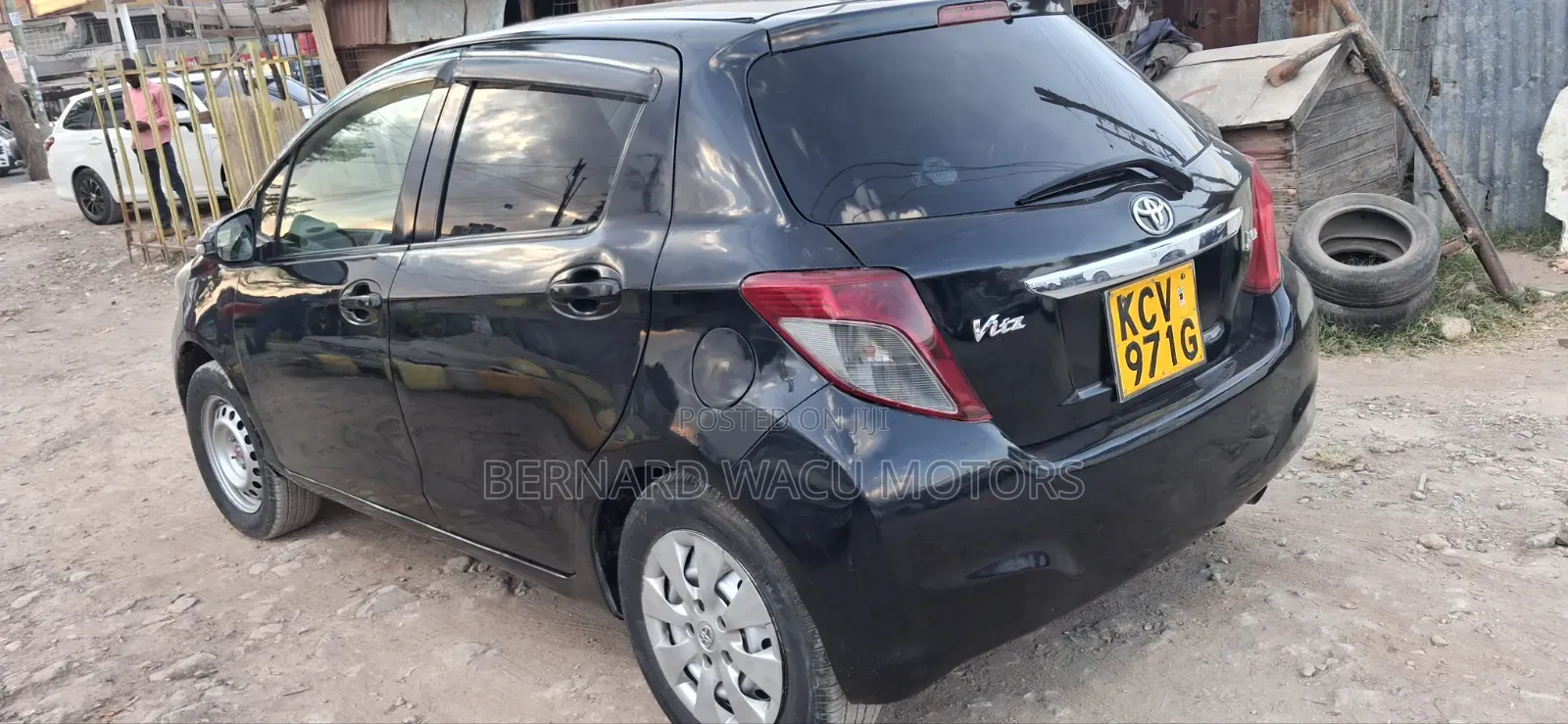 Toyota Vitz 2012 Black