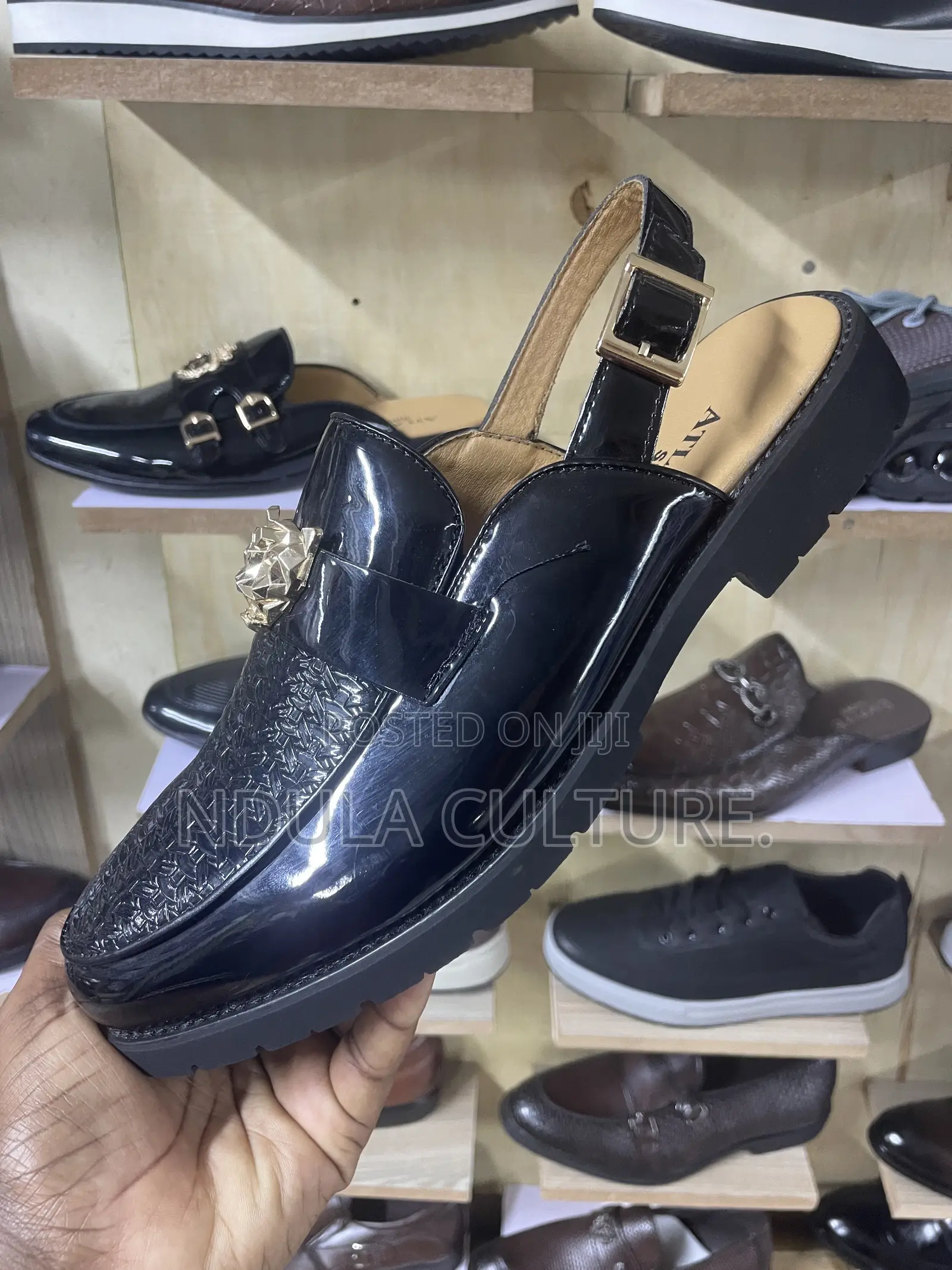 Slingback Loafer Mules 