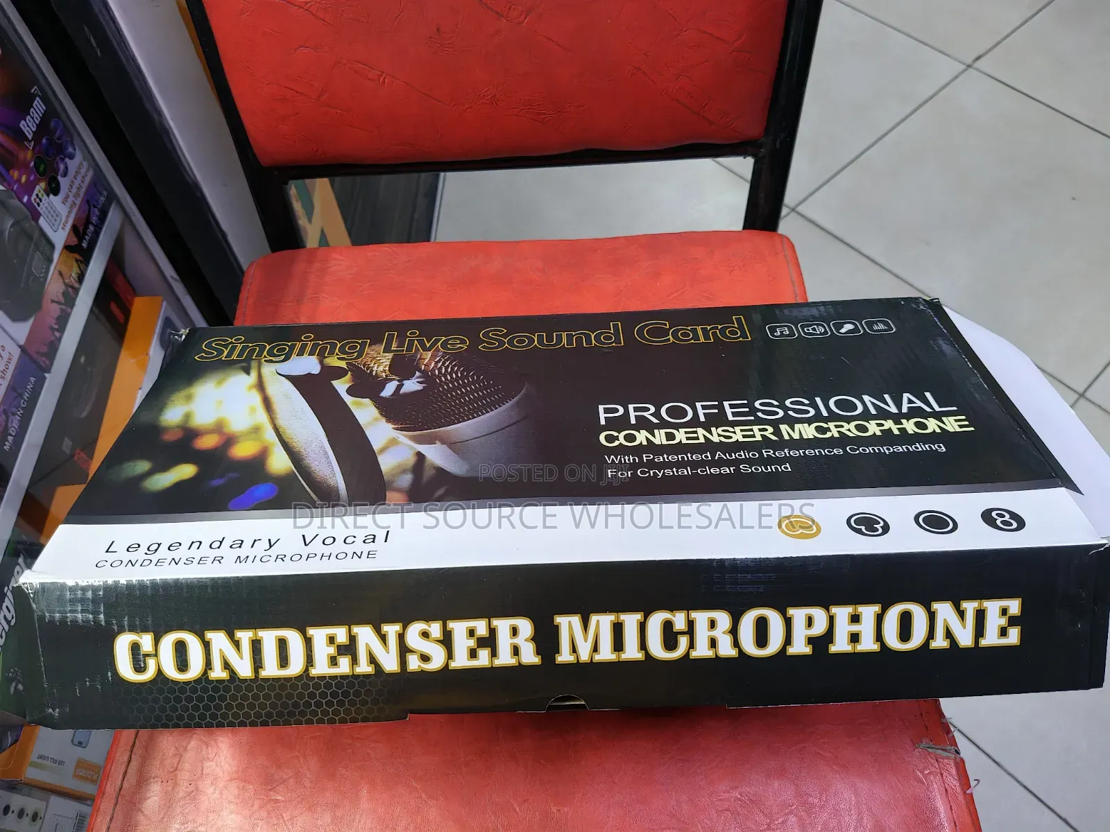 BM800 Mic With V8 Sound Card – YouTube, Podcast Music Recording