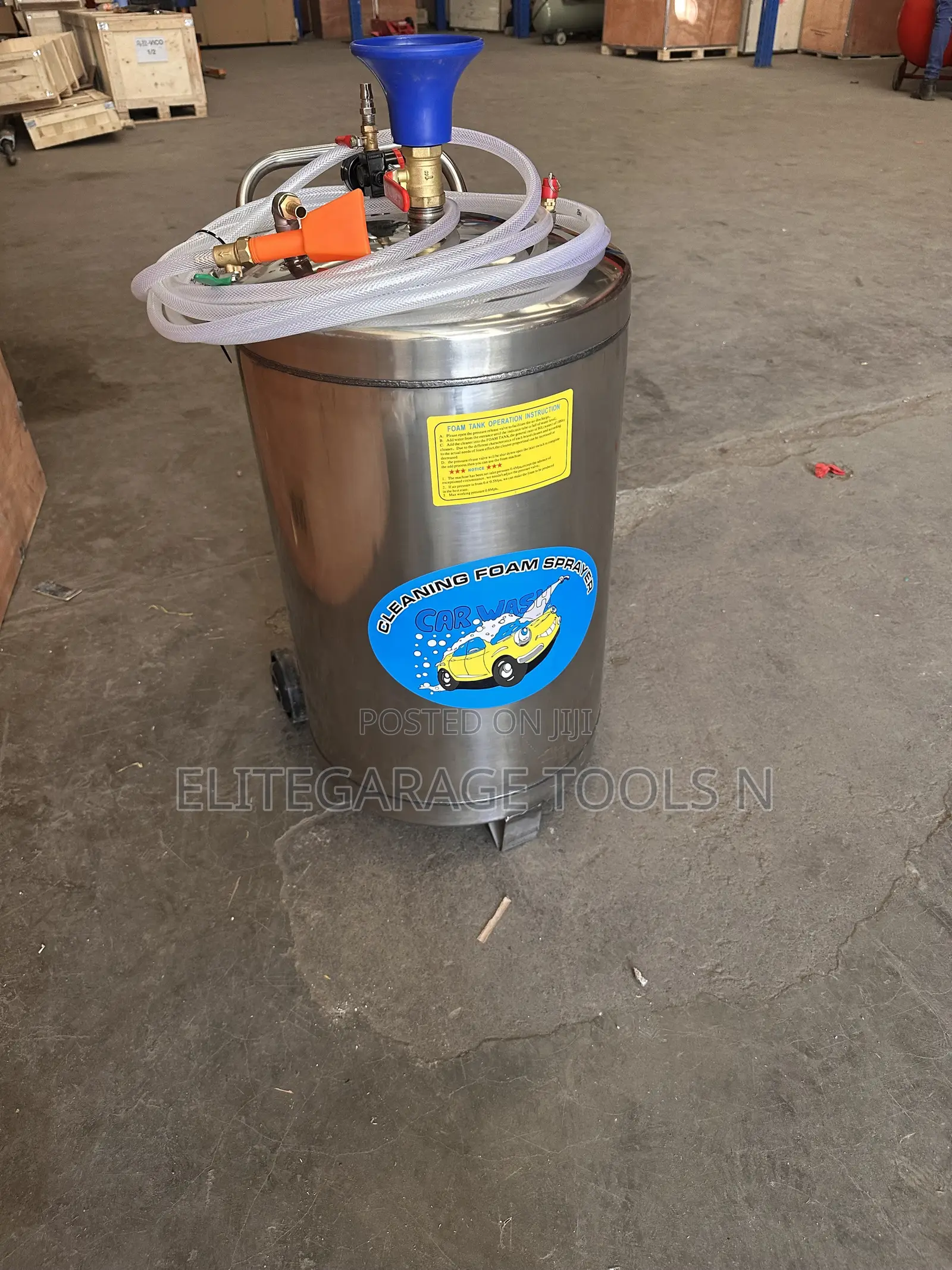 Heavy Duty Stainless Steel Foam Machine Italy