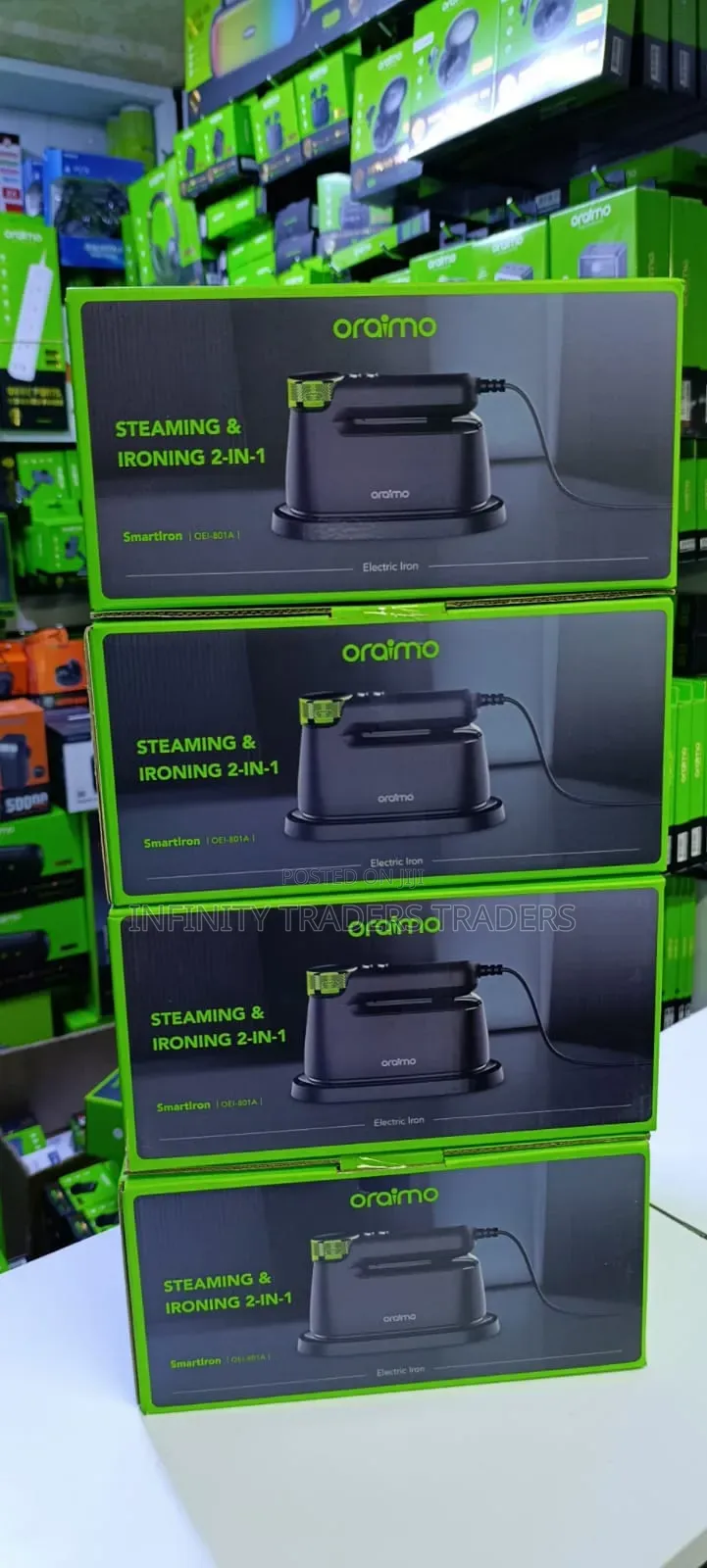 Oraimo Steam Iron Box