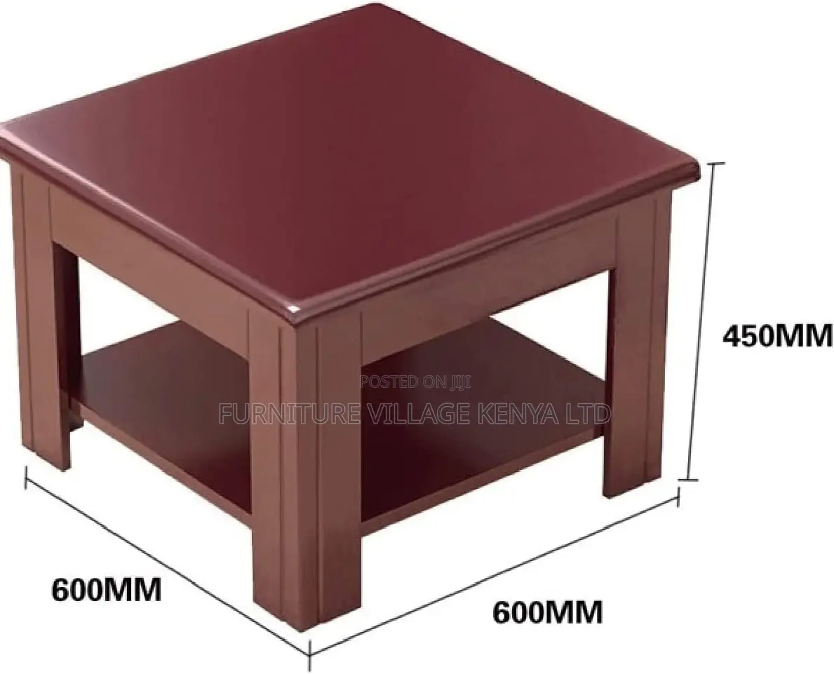 Coffee Table; Mahogany Imported Home-Office Coffee Table