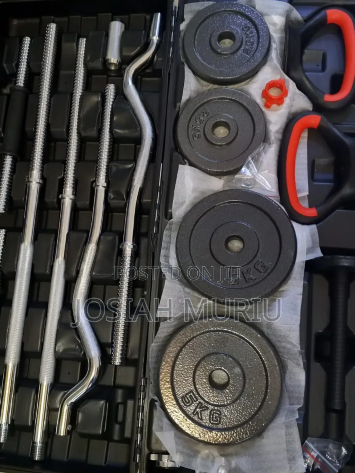 58kg Chrome Dumbbell