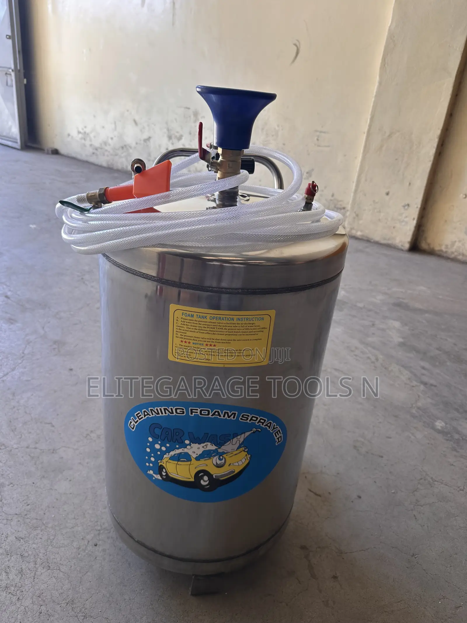 Heavy Commercial 80l Stainless Steel Foam Tank