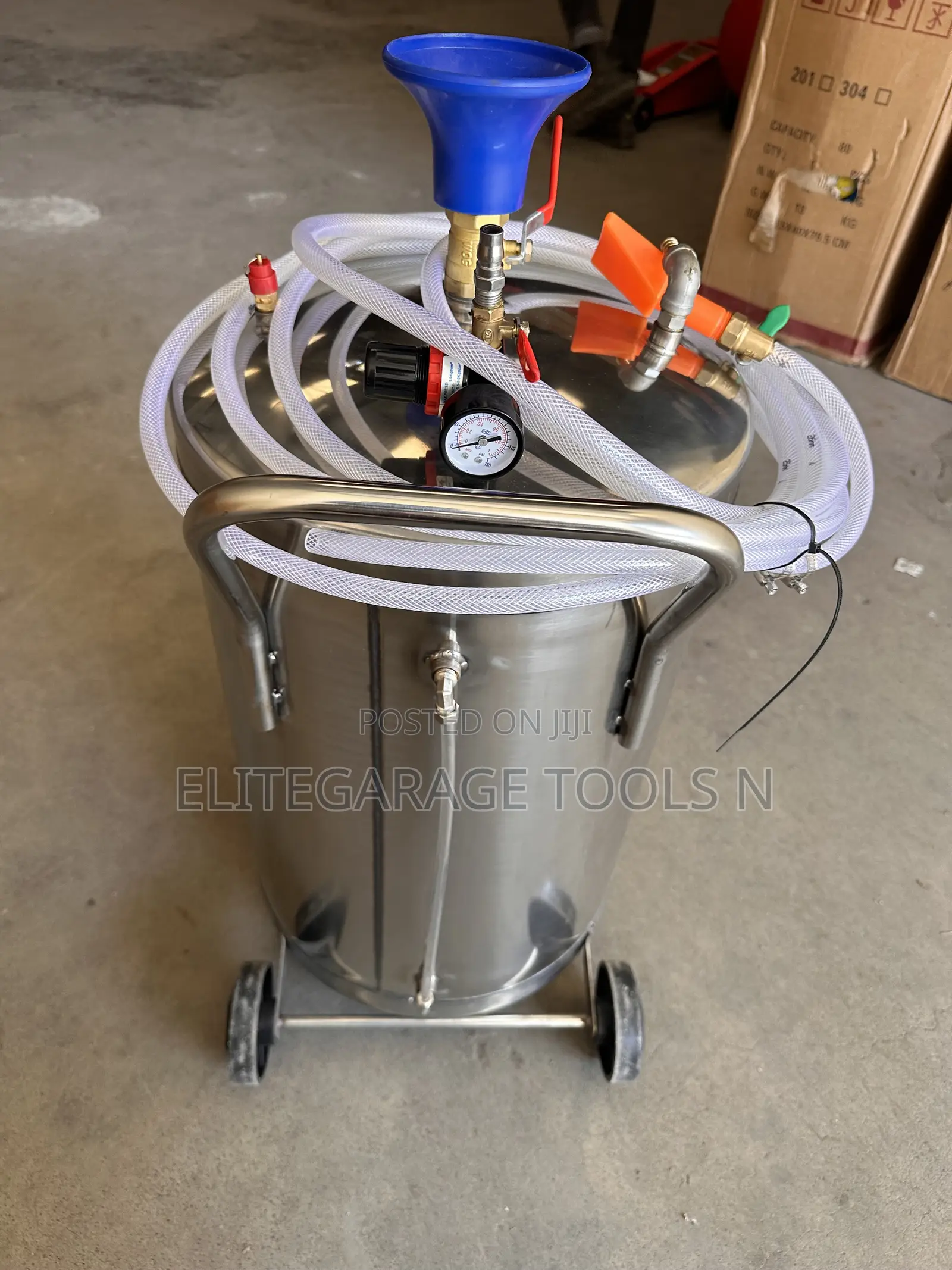 Heavy Commercial 80l Stainless Steel Foam Tank