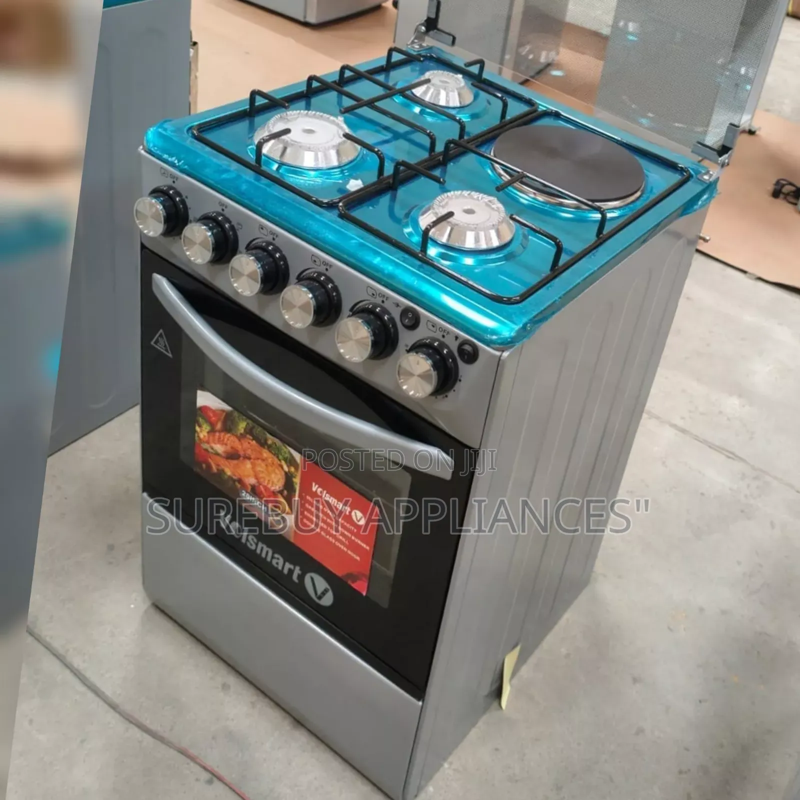 Volsmart 60×60 3+1E Gas Electric Cooker