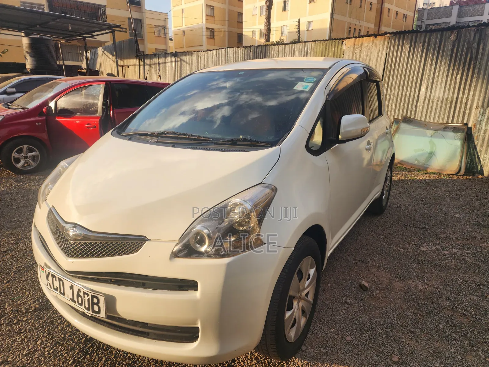 Toyota Ractis 2007 White