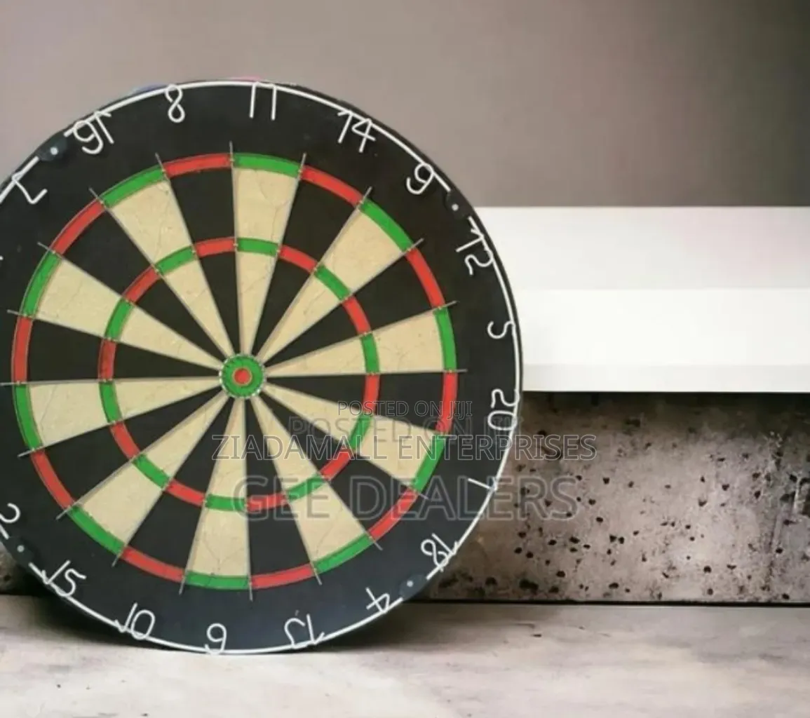 Pay on Delivery - 18 Inch Two-Sided Dart Board for Indoor Games