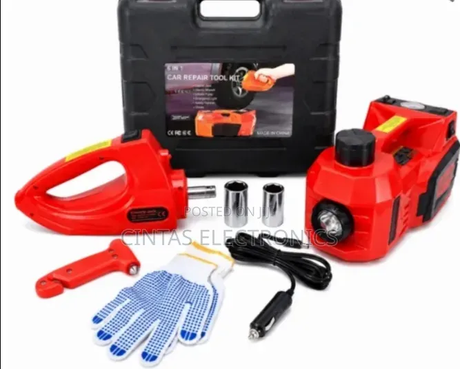 6-in-1 Car Repair Tool Kit Electric Jack