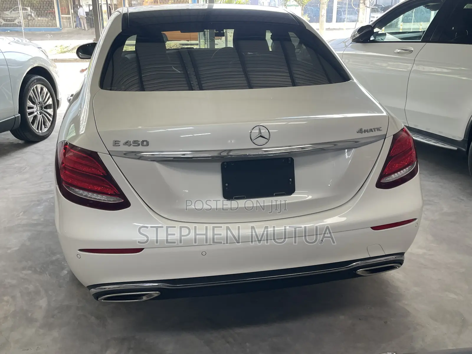 Mercedes-Benz E450 2019 White