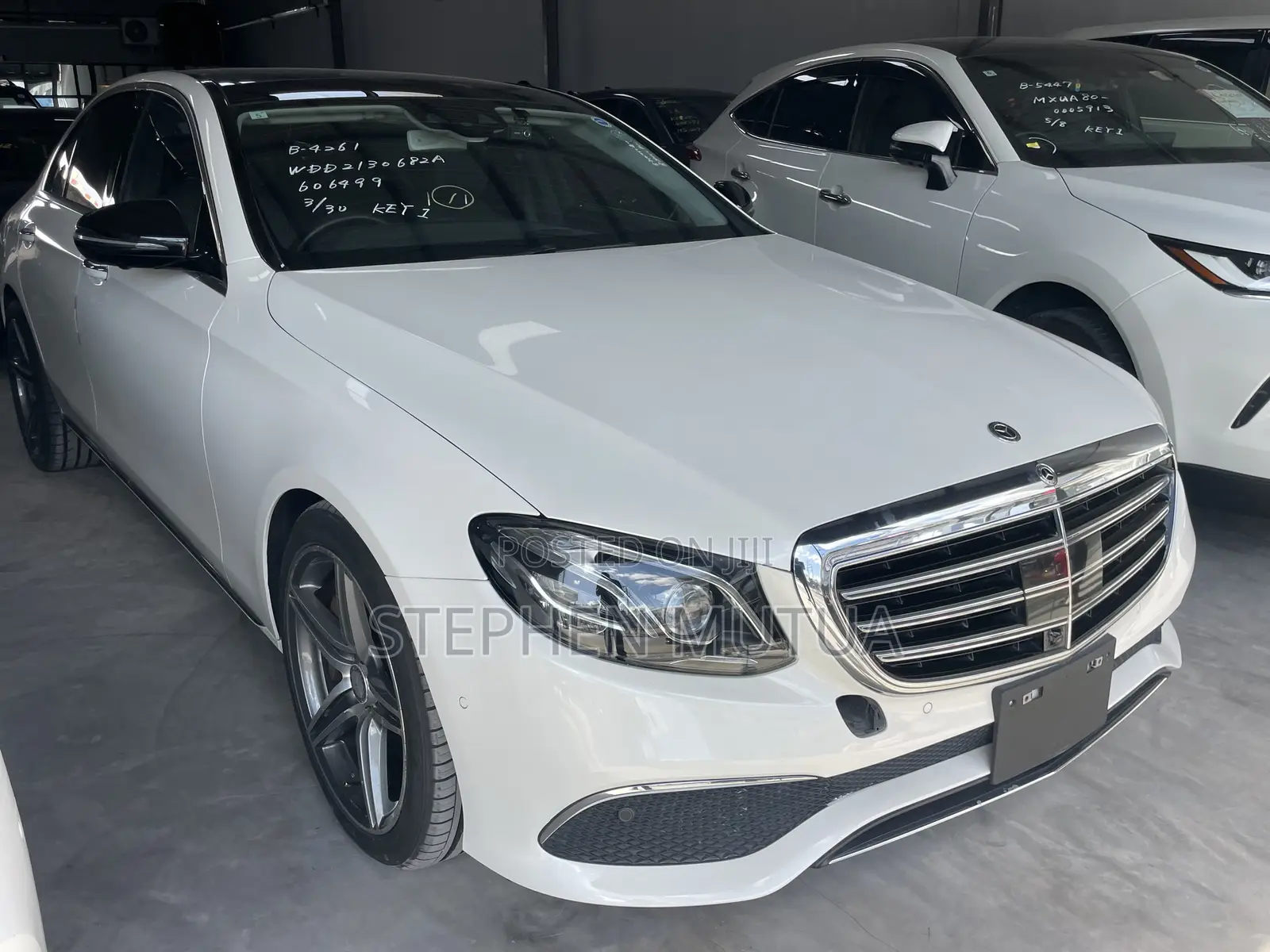 Mercedes-Benz E450 2019 White