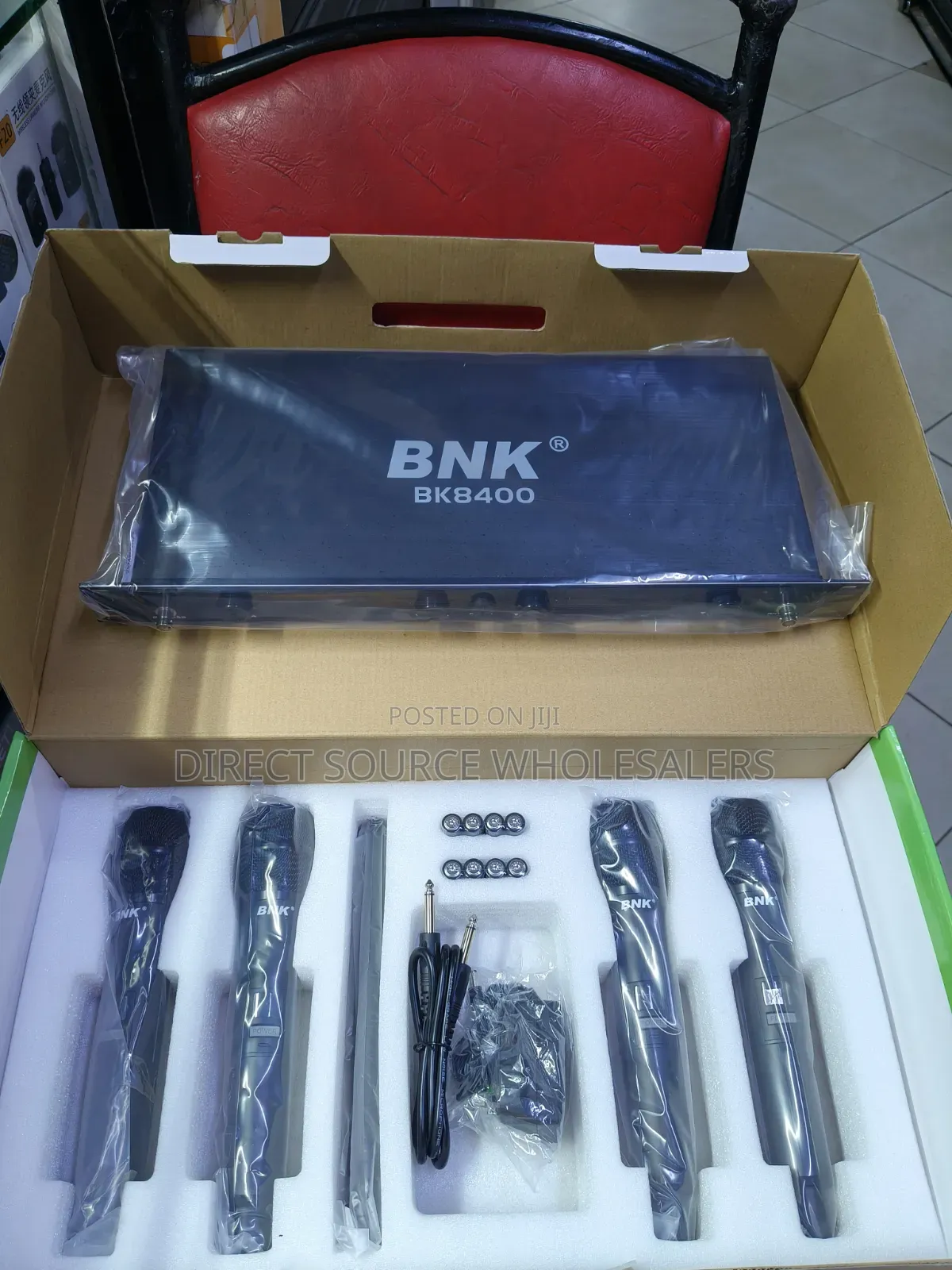 BNK BK8400 Wireless Microphone for Church, DJ Events