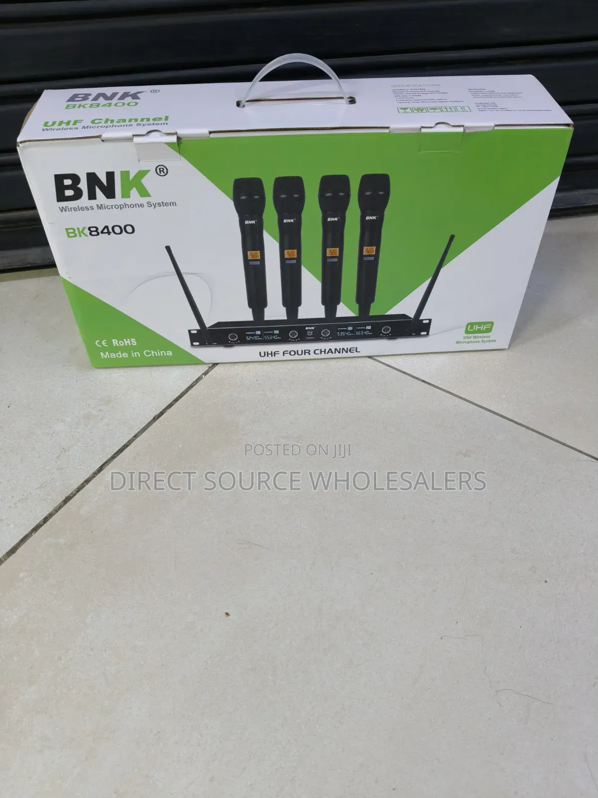 BNK BK8400 Wireless Microphone for Church, DJ Events
