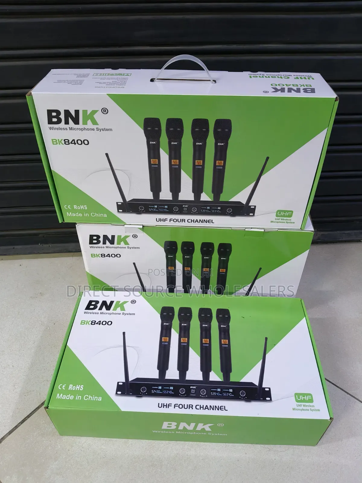 BNK BK8400 Wireless Microphone for Church, DJ Events