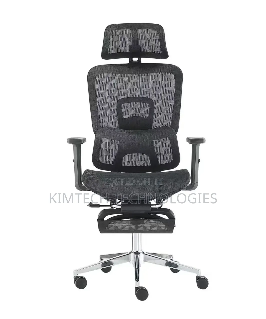 Executive Ergonomic Chair With Headrest Footrest