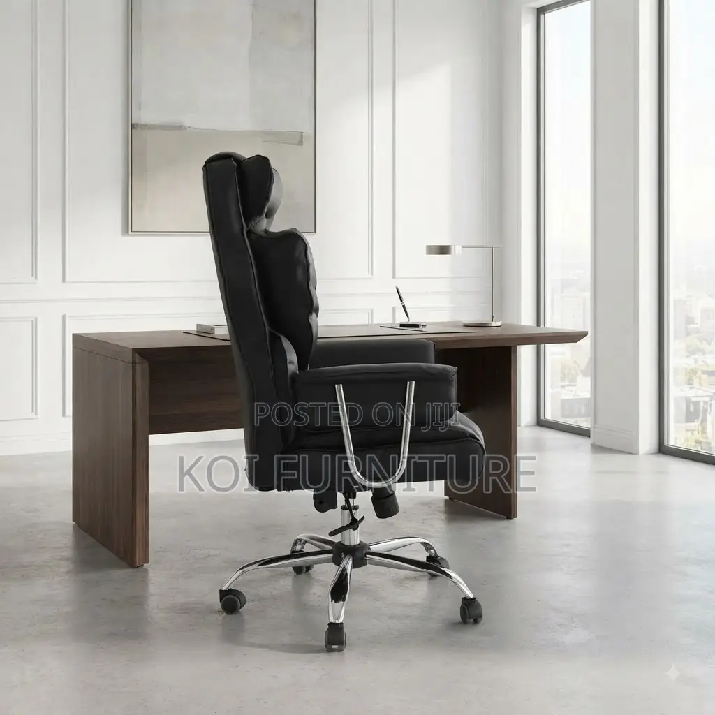 Office Chairs; High Back Leather Butterfly Office Seats