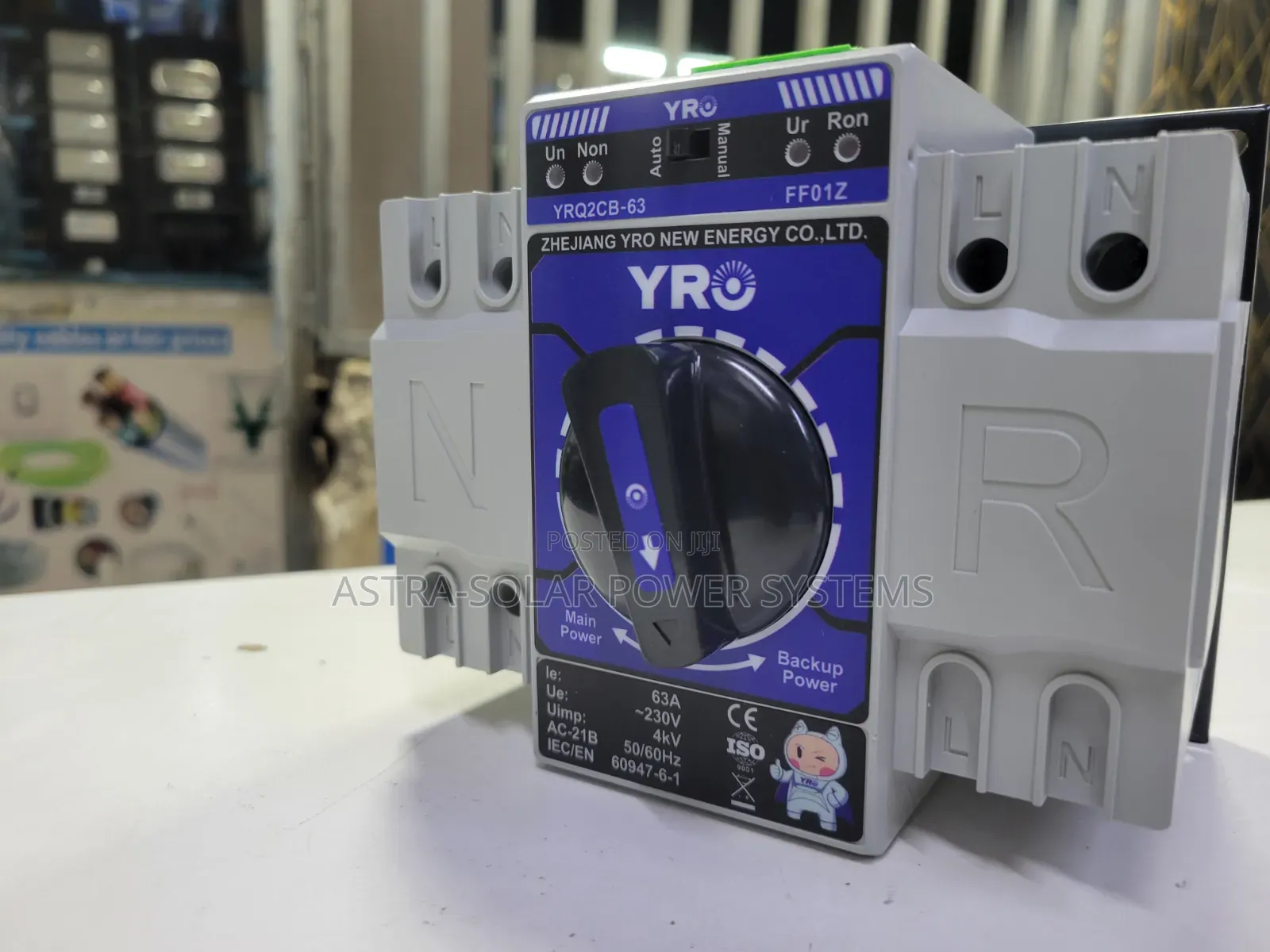 YRO 63A Automatic Change Over Switch Single Phase