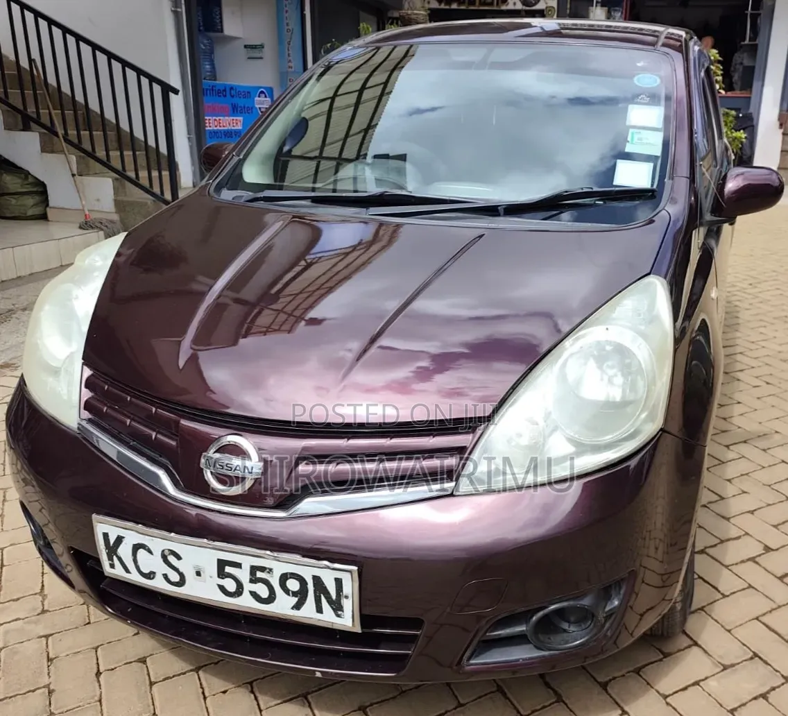 Nissan Note 2011 Maroon