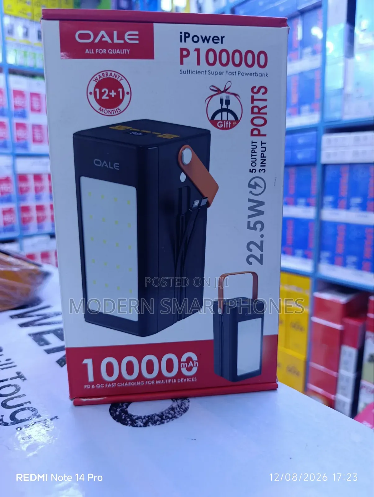 100000 mAh Oale Ipower 100,000 Portable Powerbank