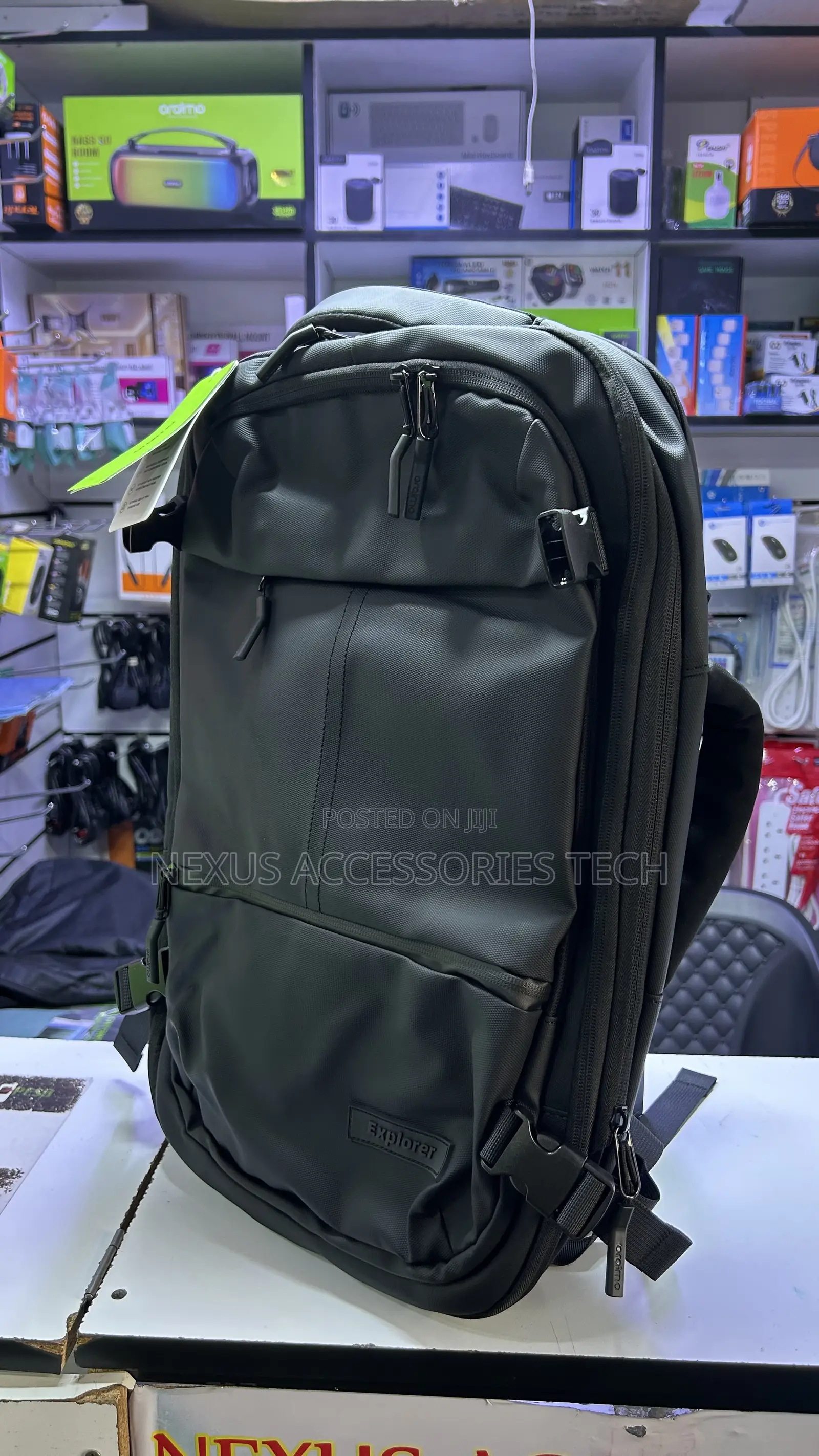 Oraimo MegaCarry OHDB-001 Expandable Waterproof Laptop Backpack