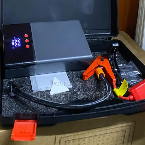 . Q7 80000mAh Car Jump Starter Portable Tyre Inflator