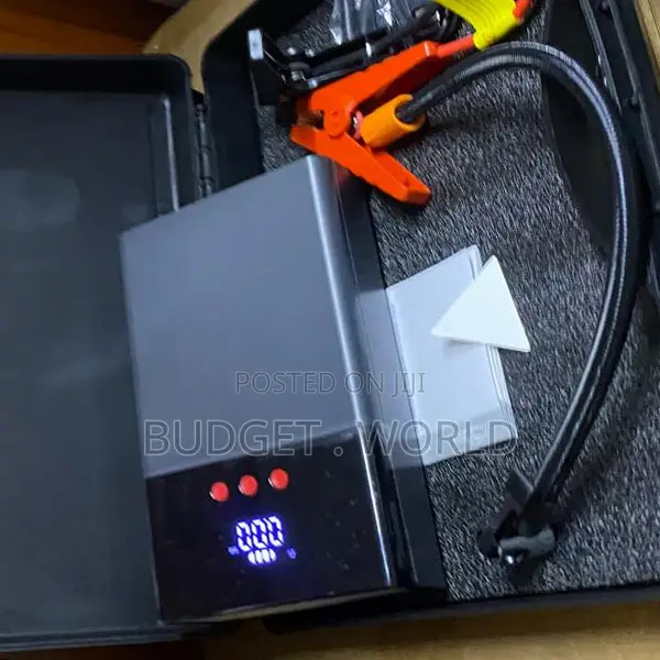 . Q7 80000mAh Car Jump Starter Portable Tyre Inflator