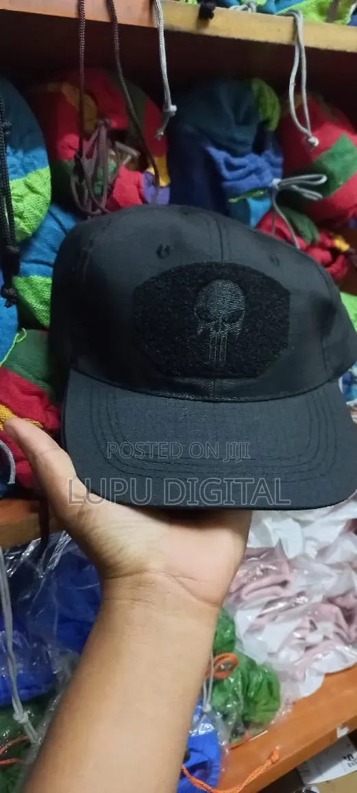 Camo Punisher Baseball Cap Fishing Caps Men Outdoor Camouflage Jungle