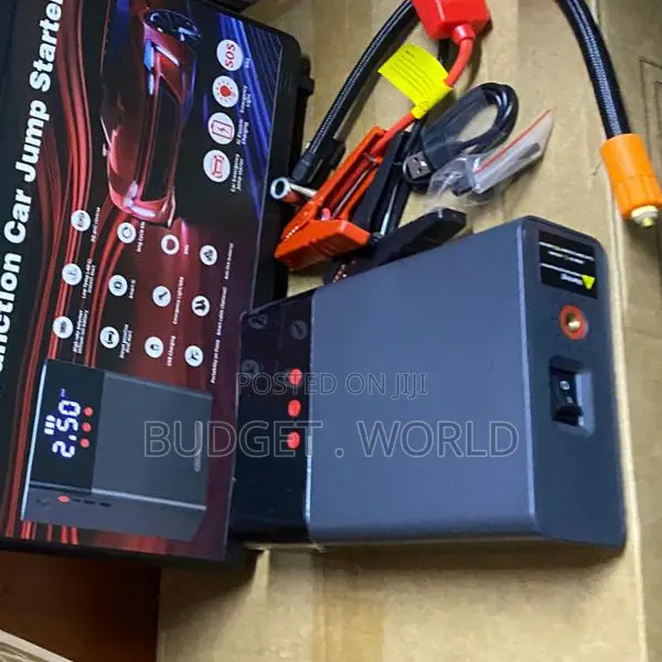 Q7 80000mAh Emergency Car Jump Starter With Air Compressor