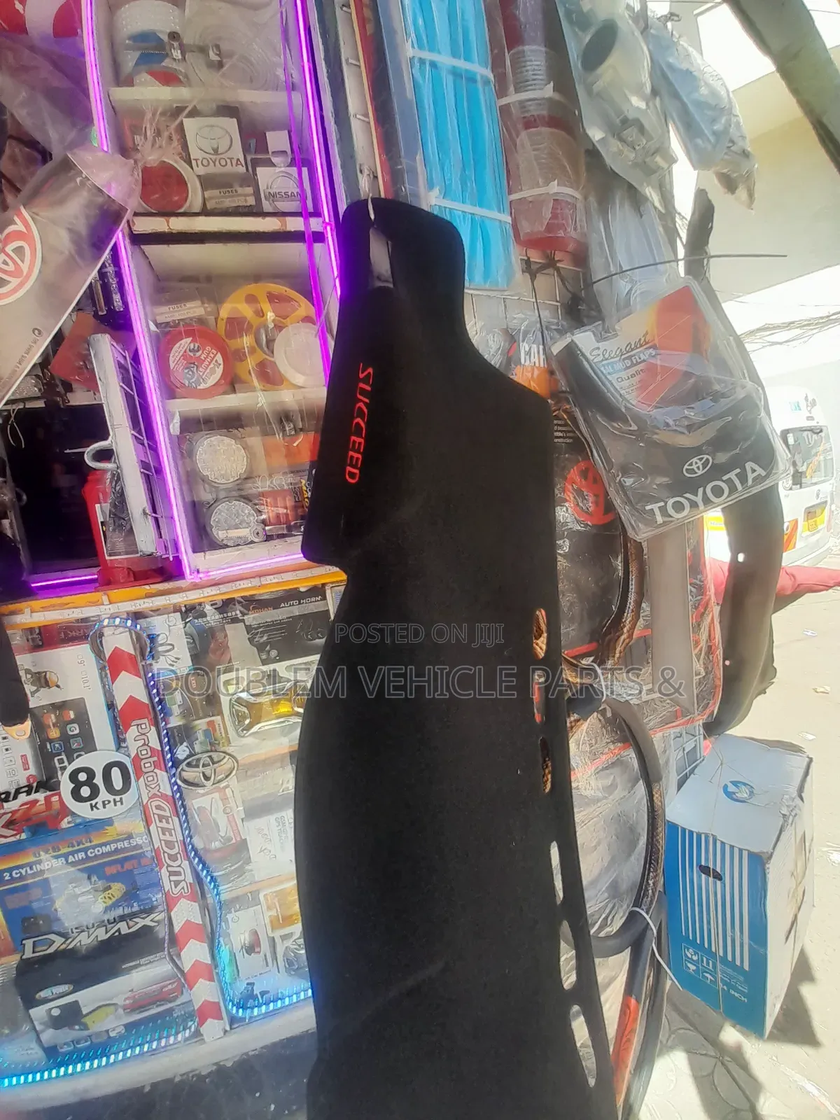 Branded Dashboard Mat/Cover Tyt Succeed 2001-2014,2015-2019 Custom Fit