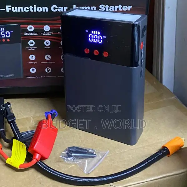 Q7 80000mAh Vehicle Jump Starter Digital Tyre Inflator