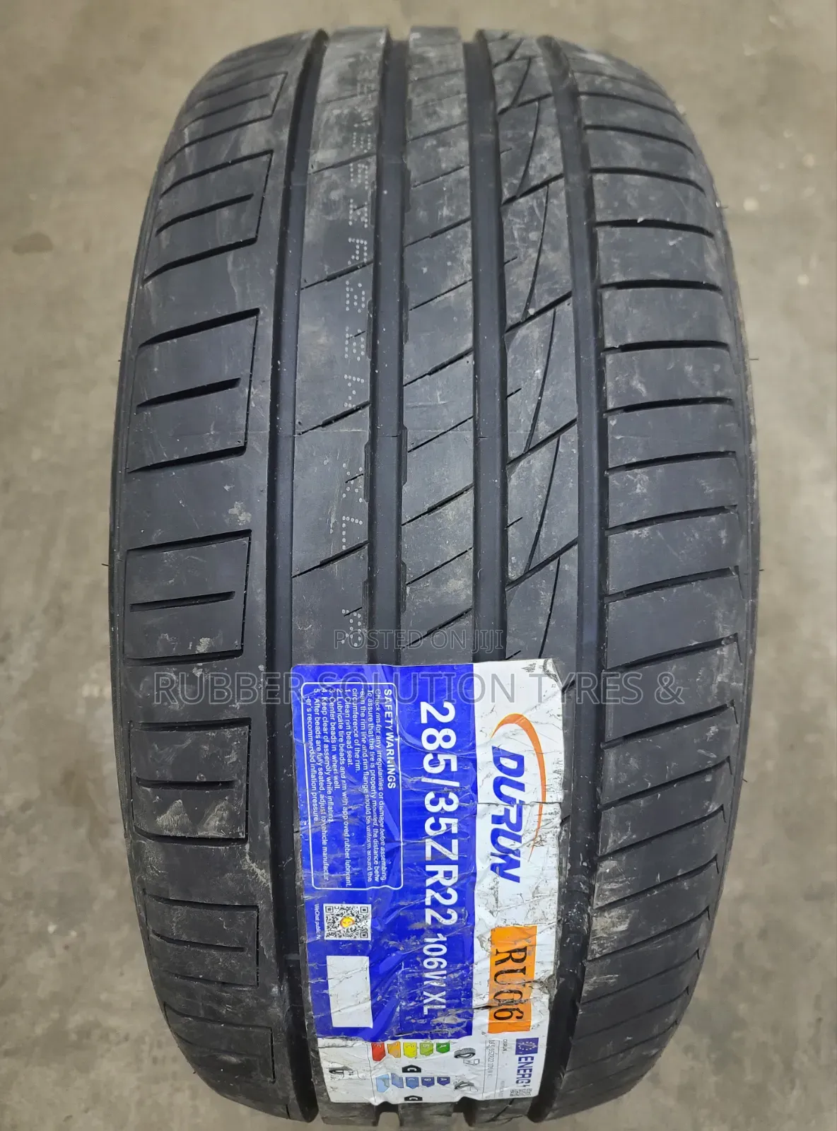 285 /35 R22 Durun Tyres 106w Xl Ru06 Highway