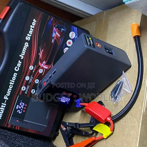 Q7 80000mAh Roadside Emergency Jump Starter Tyre Inflator
