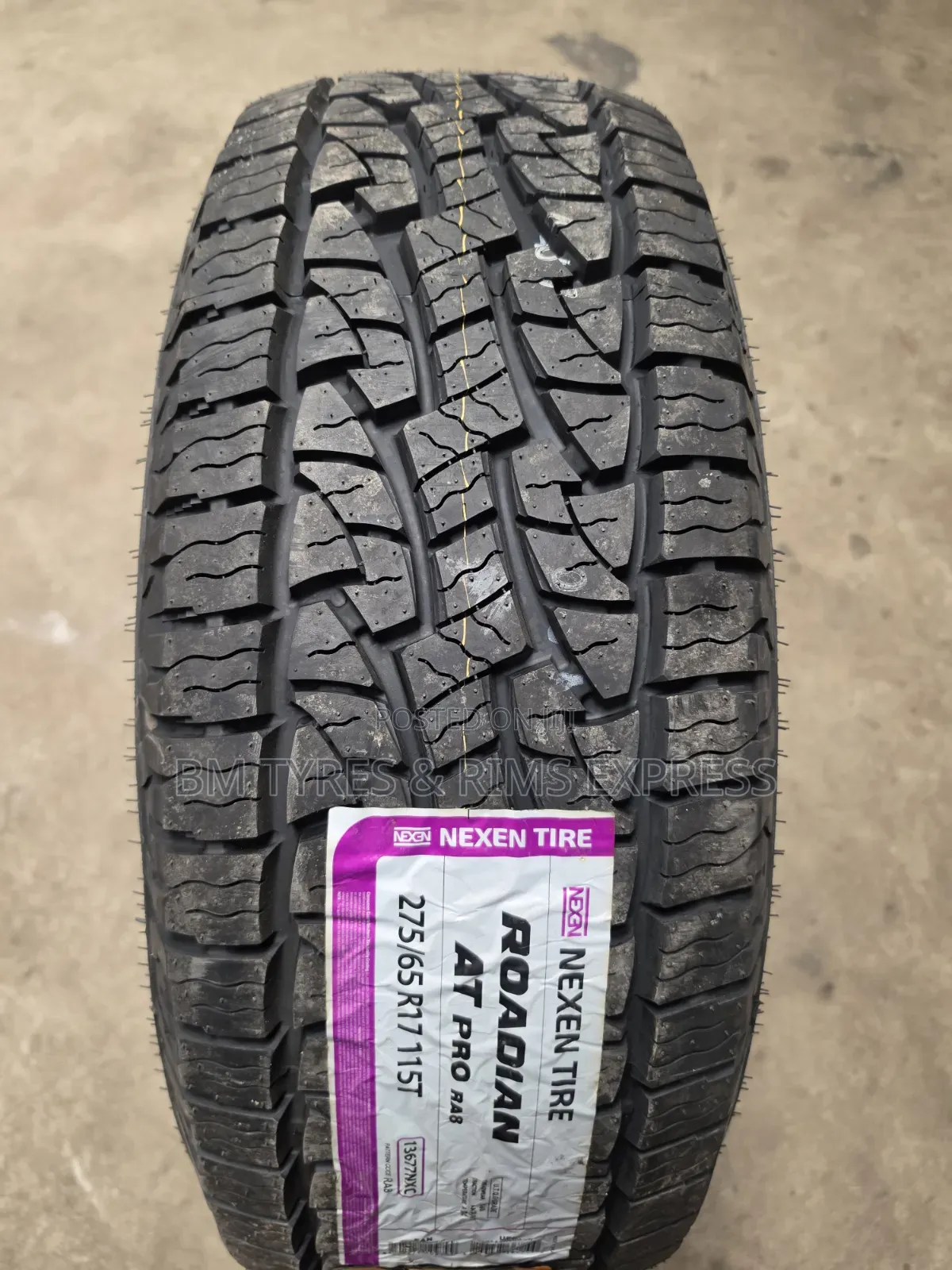 275 /65 R17 Nexen Tires (All Terrain) Korea.