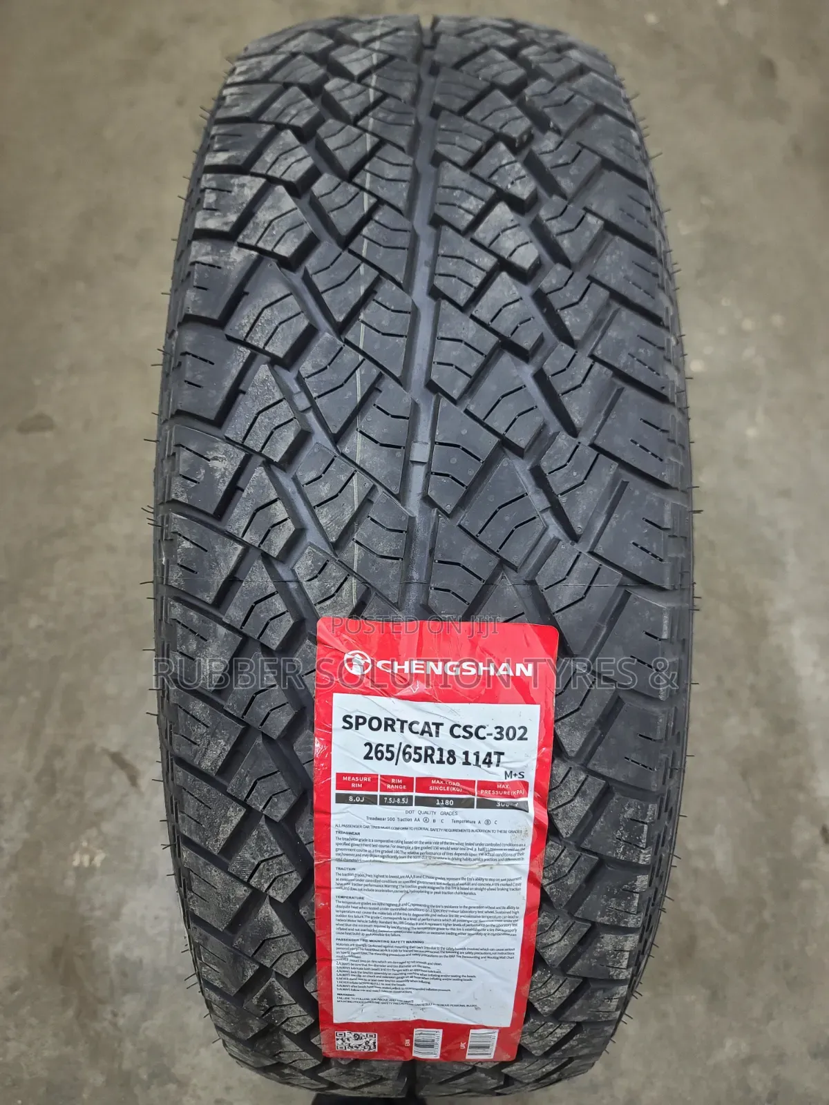 265 /65 R18 Shengshan Tyres 114t Sportcat CSC-302 All-Terrain