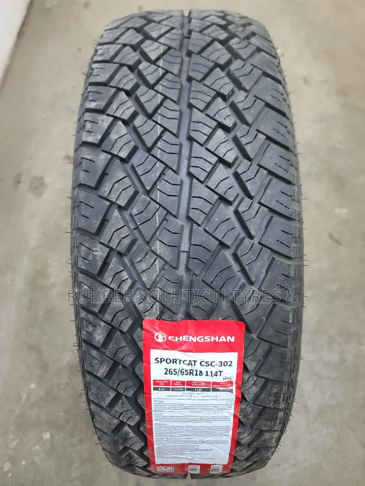 265 /65 R18 Shengshan Tyres 114t Sportcat CSC-302 All-Terrain