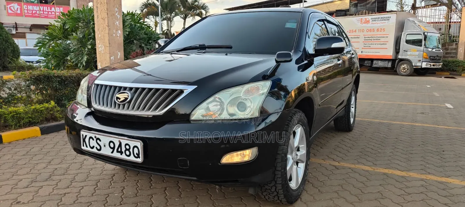 Toyota Harrier 2012 Matt Black