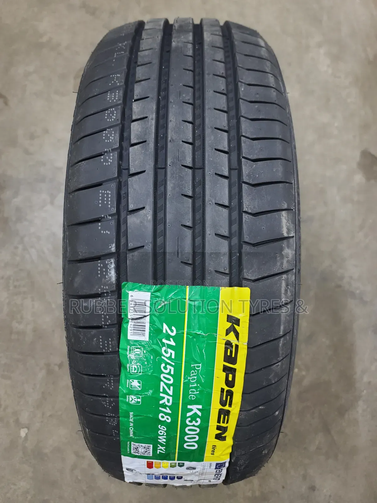 215 /50 R18 Kapsen Tyres 96w Xl Highway