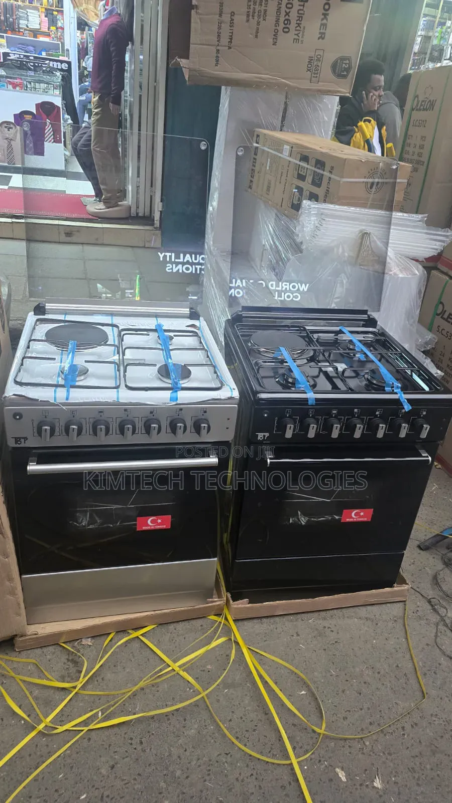 TBP Elite Made in Turkey 60×60 Cm 
 3 Gas + 1 Electric Turbo Fan