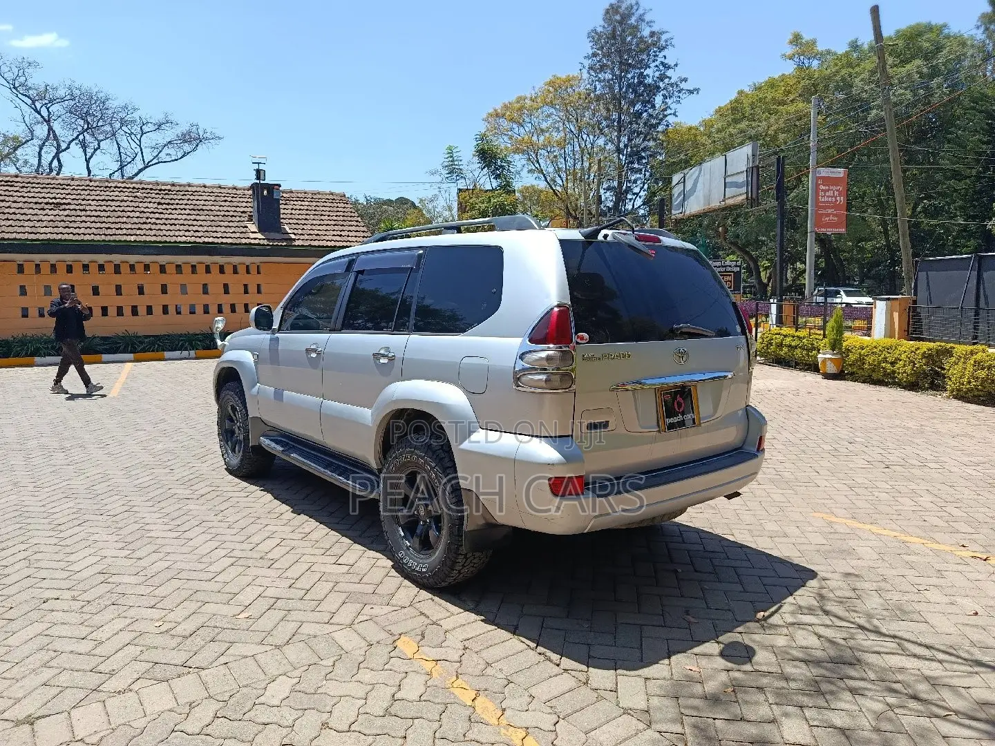 Toyota Land Cruiser Prado 2006 Silver