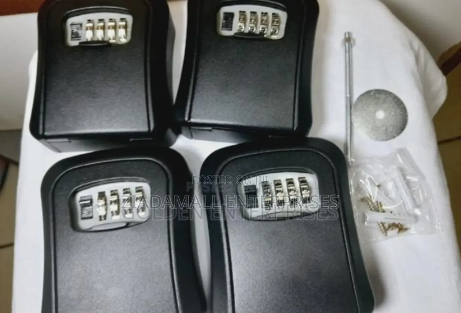 Keylock-Secure Key Holder Box With Password Lock